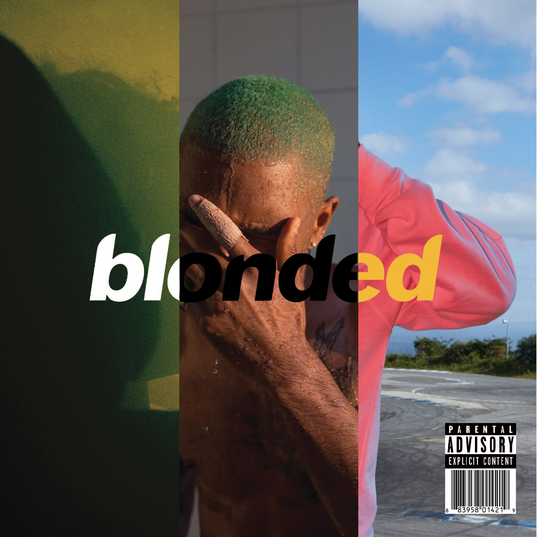 frank ocean blonde album cover