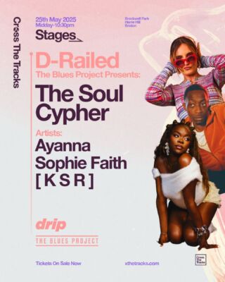 ✨Announcing the blow out lineup for our @xthetracks soul cypher takeover✨ SWIPE to pree the vibes

3 rising powerhouse voices representing the best of UK R&B and Soul taking over the D-Railed stage for a special set with our stellar live band performing their own freestyles reinventing an iconic song, alongside their original music

Movie tings. One not to miss

@ayanna 
@iamsophiefaith 
@ksrmcr 

5pm on the D-Railed stage. We're taking over the stage all day with our host,  DJs and this special set 

SWIPE for the reveal of our DJs, host and clips from each of our performers